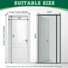Side Opening Screen Door Mesh, Fit Door Size 38 x