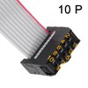 TA-VIGOR 10 Pins IDC Flat Ribbon Cable, 30cm 2.54mm Pitch,