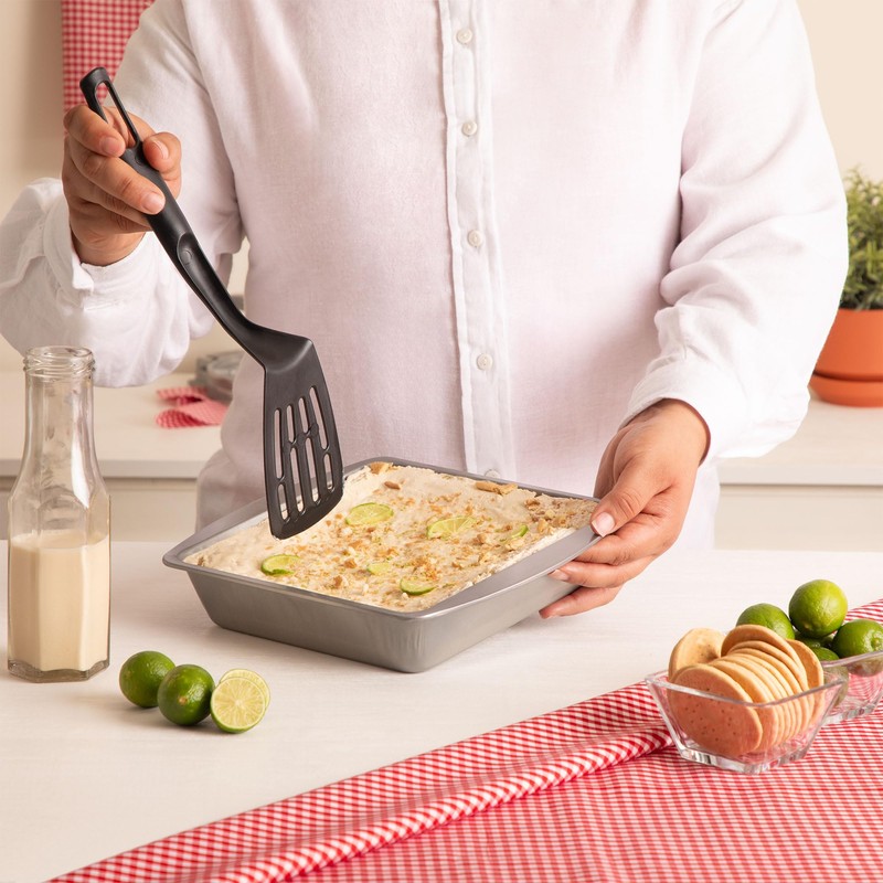 Vasconia, Molde Cuadrado para Hornear Deleite, Gris