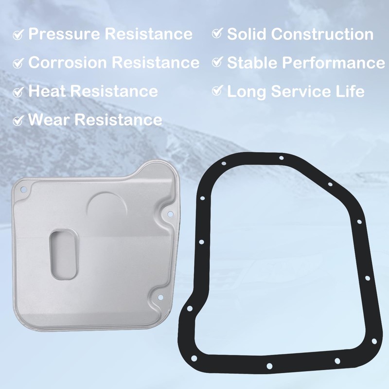 TR580 CVT Automatic Transmission Filter Oil Pan Gasket Kit Compatible