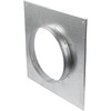 HVAC OV 8" Inch Dryer Vent Wall and Ceiling Plate