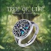 AEONSLOVE Tree of Life Ring for Women, 925 Sterling Silver