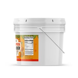 Unpretentious Pumpkin Powder, 1 Gallon, Baking & Food Additive, Superfood, Pure Pumpkin (4.5 Pound)
