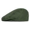 BOTVELA Men Cotton Twill Newsboy Flat Ivy Driving Hat Fitted