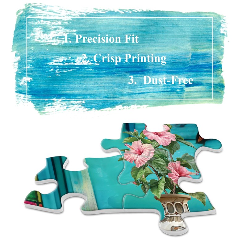 Garden Flower Puzzle 1000 Piece for Adults, Plant Gardening Jigsaw