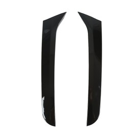 2 Pcs Rear Window Spoiler Glossy Black Left Right Side Wing Cover Splitter Trim for Sharan 2011‑2022