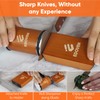 Rolling Knife Sharpener Kit - Beech Wood Magnetic Rolling Sharpener