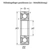 SKF 6200 ZZ (2Z) Ball Bearings for 10mm Shaft (10mm