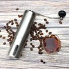 Manual Coffee Grinder Conical Ceramic Burr Mill Portable Stainless Steel