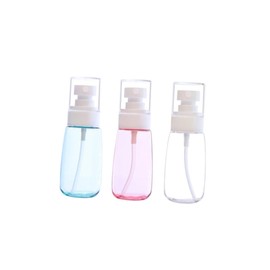 BIUDECO 100ml Bottle Set Press Pump Atomizer Hair Sprayer Bottle Leakproof for Travel Outdoor Use