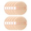 10Pcs Powder Puff Face Soft Round Makeup Puff for Loose