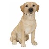 Hi-Line Gift Sitting Brown Labrador, Beige