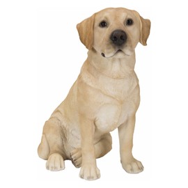 Hi-Line Gift Sitting Brown Labrador, Beige