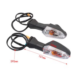 evomosa Motorcycle LED Turn Signal Indicator Light for KAWASAKI NINJIA 300 650 1000 Z800 ER-6N ER-6F ZX-6R KLE ZRX ER6N