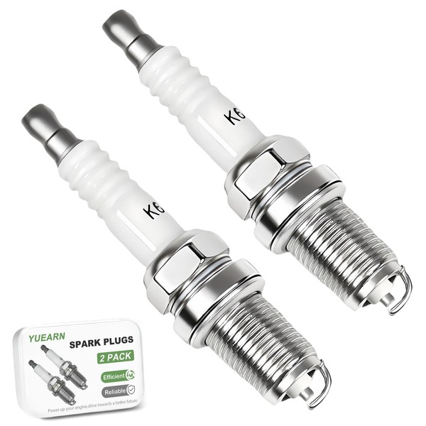 2 Pack RC12YC Spark Plug for Briggs and Stratton 491055S