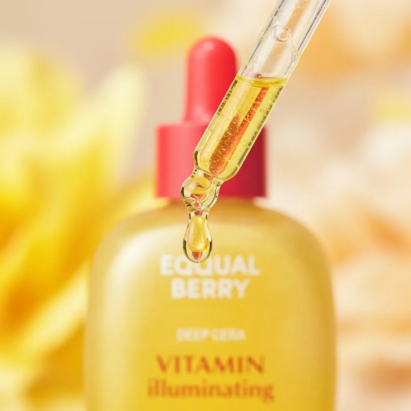 Suero Iluminador Vitamina C Hidratante 30ml Eqqualberry