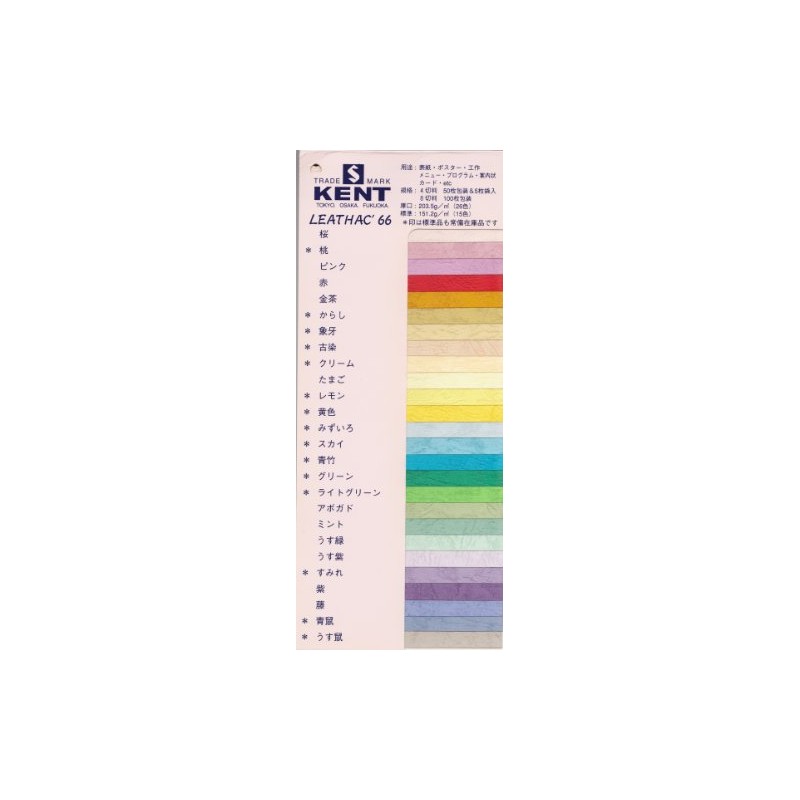 Eskent 1430231 Colored Drawing Paper, 26.7 lbs (130 kg), A4,