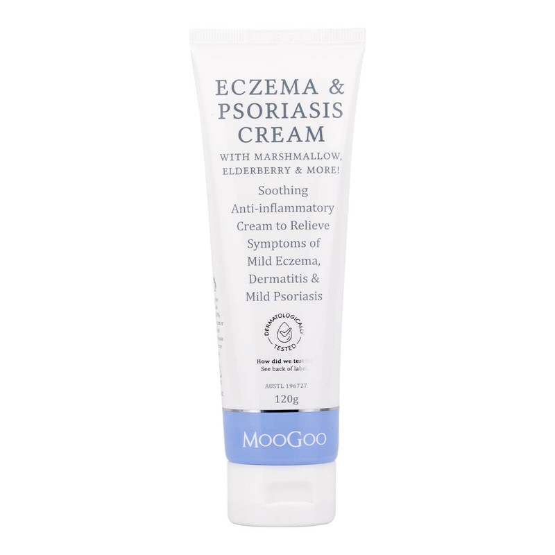 MooGoo Eczema & Psoriasis Cream with Marshmallow, 200g