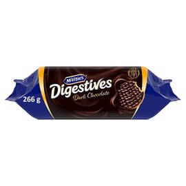 Mcvities Digestive Dark Chocolate Biscuits 266g (Pack of 12)