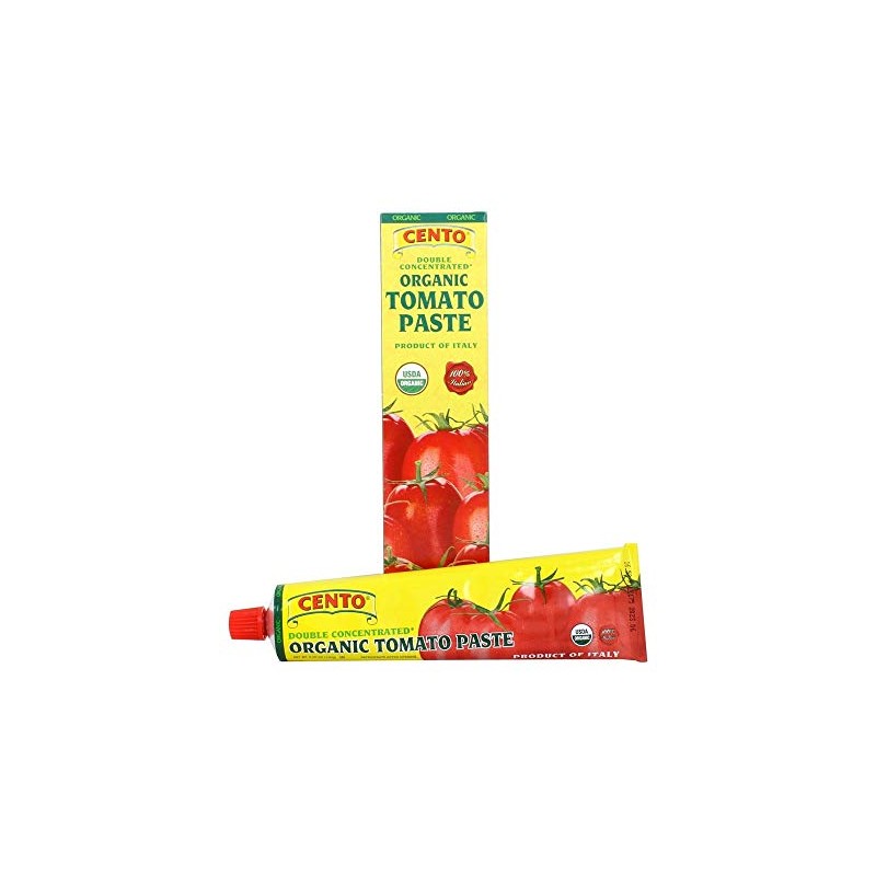 Cento Organic Double Concentrated Tomato Paste in a Tube 4.56