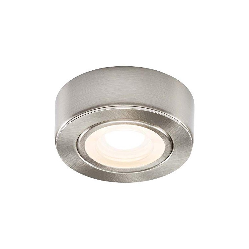 Knightsbridge 230V LED Under Cabinet Light -Brushed Chrome 3000K, Warm