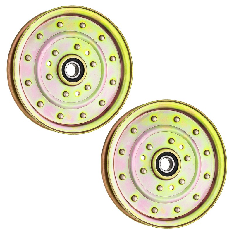 8TEN Flat Idler Pulley for Exmark Lazer Z AS AC