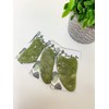 Jade Gua Sha Scraping Massage Tool - Gift Wrapped in