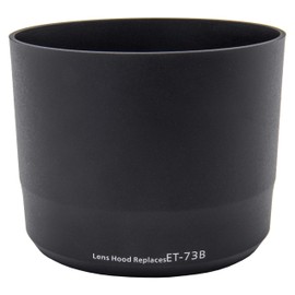 vhbw Lens Hood Compatible with Canon EF 70-300 mm 1:4-5.6 L is USM Lens with 67 mm Internal Screw Thread - Lens Hood Plastic Black