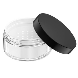 旅行用 ルースパウダーコンテナ 4個セット（10ml/30g）回転式シフター付き 耐漏れ設計