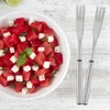 6Pcs Stainless Steel Hot Pot Fork Outdoor Picnic BBQ Grilling