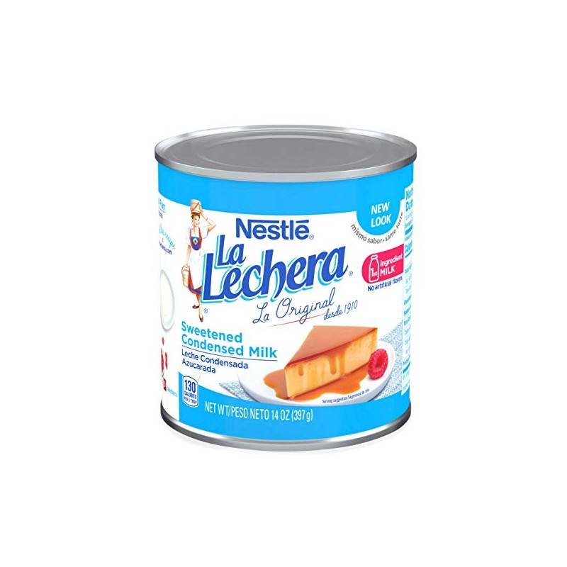 Nestle La Lechera Sweetened Condensed Milk, (6 Pack, Total of