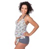 Petit Amour Maternity Tankini Set Tukini Cup B/C/D Grey Multicoloured,