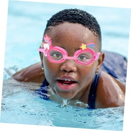 BESPORTBLE 1pair Boys and Girls Swim Goggles Strap Lightweight Cartoon Design Fog and Uv for Boy Girl Ages for Swimming and Pool Fun