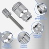Bicycle Bottom Bracket Remover, Tool Crank Puller Remover, 24 mm