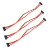 10pcs Sata Cable 7+15Pin Male to Female 22 Pin Data