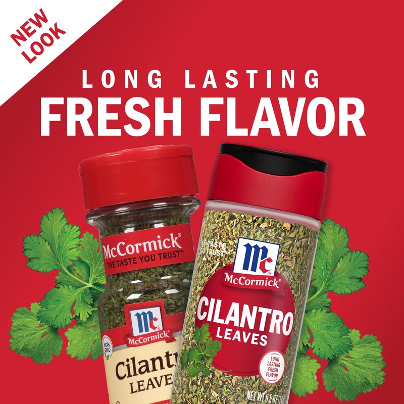 McCormick Cilantro Leaves, 0.5 oz (Pack of 6)