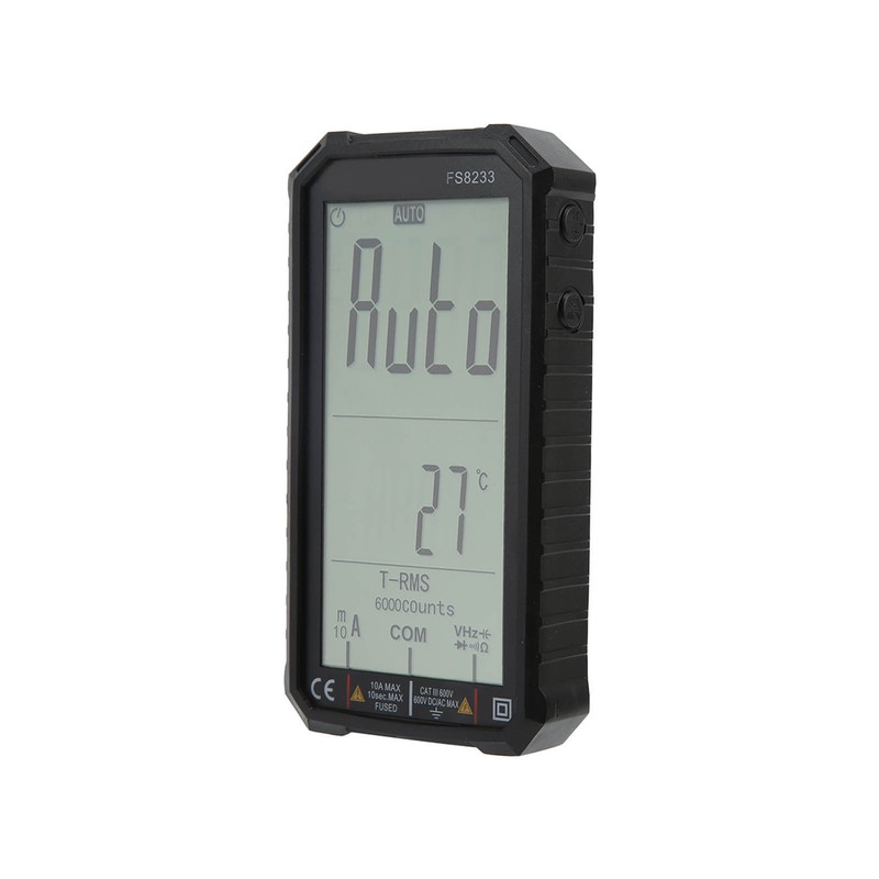 FS8233 Digital Multimeter Ultra Thin Full Screen Intelligent Automatic High
