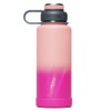EcoVessel The Boulder Triple Insulated Bottle 946ml, Black Shadow