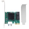 JTLB SATA 3.0 Expansion Card, 4-Port PCIE to SATA 3.0