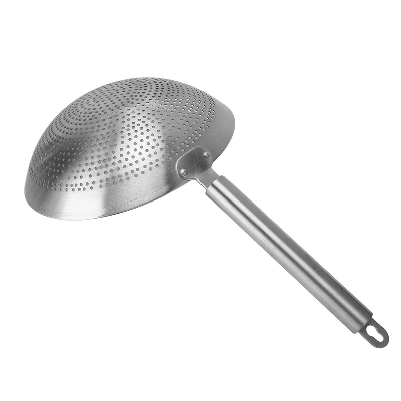 Colander Spoon 3mm Aperture 304 Stainless Steel Fine Filter Comfortable