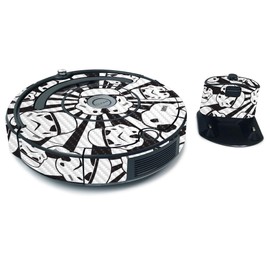MightySkins Carbon Fiber Skin for iRobot Roomba 675 Max Coverage - Trooper Storm | Protective, Durable Textured Carbon Fiber Finish | Easy to Apply, Remove, and Change Styles | Made in The USA