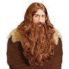 Viking withMaxi Beard Moustache Wig for Hair Accessory Fancy Dress