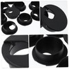 OSALADI 12pcs Round Cable Organizers for Cable Hole Covers for
