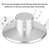 VBESTLIFE Black Record Weight Clamp LP Turntable Metal Disc Stabiliser