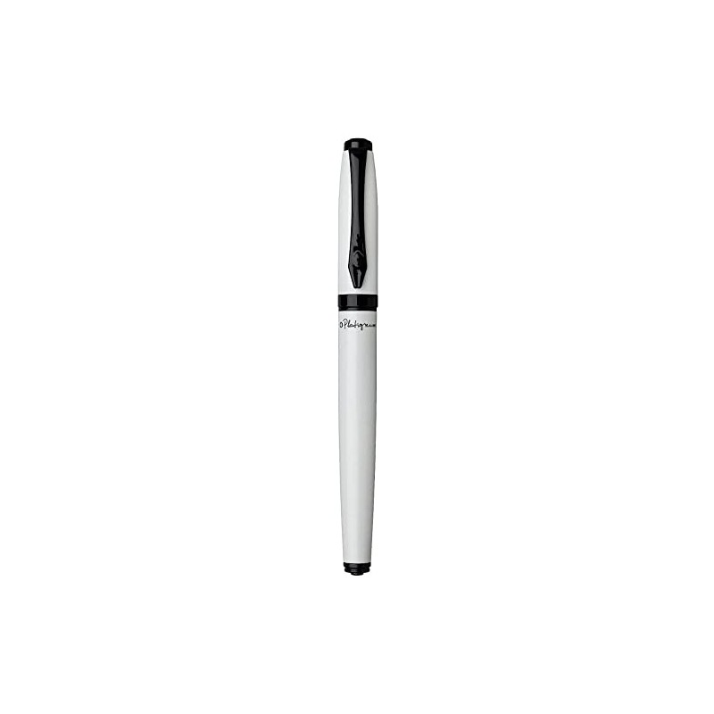 Platignum Studio White Fountain Pen with Blue Ink in Gift
