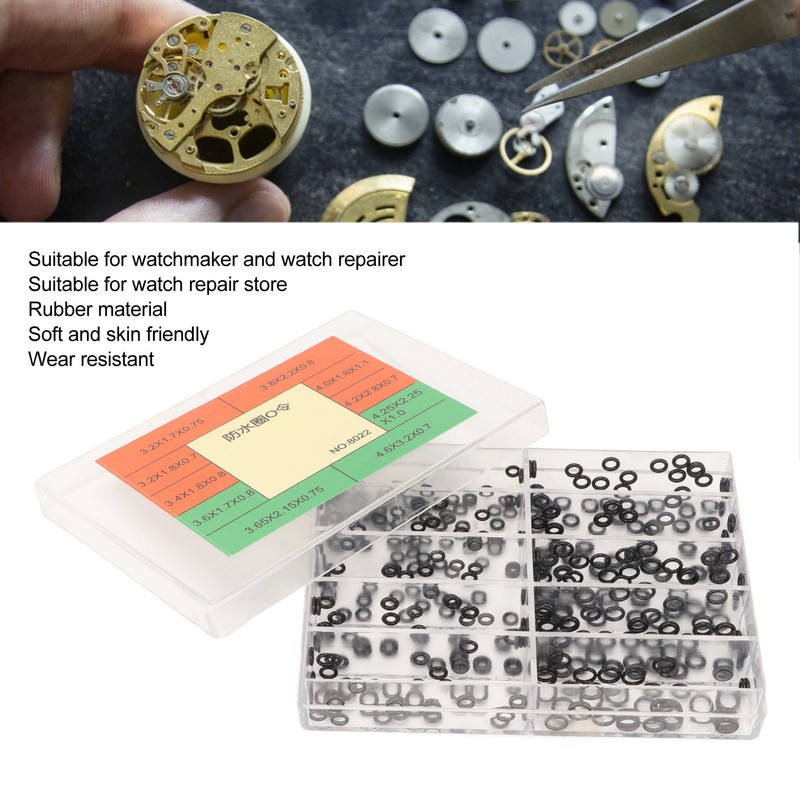 Watch Crown O Ring Professional Rubber Watch Crown Waterproof Gasket