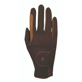 ROECKL Handschuhe MALTA Roeck grip -bicolour-, mokka/caramel, 7.5