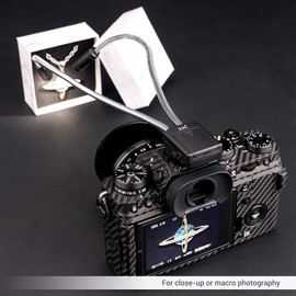 JJC Macro Arm Light, 5600 K Flexible Macro LED Lamp for Nikon Canon Sony DSLR Camera, 5 Level Adjustable Lighting Brightness Hot Shoe Mount Flash Fits Shooting Insects/Plants/Jewellery and More