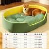 Pet Nest Bed Large Space Soft Comfortable Warm Pet Sleeping