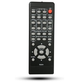 Replacement Remote Control R025H for Hitachi LCD Projector CP-WX8255 CP-WX8240 CP-X8160 CP-X8150 CP-SX8350 CP-WU8450 CP-WU8440 CP-X8160 CP-WU8450 CP-WU8440 CP-WX8255 CP-WX8240 CP-SX8350 CP-WX5500